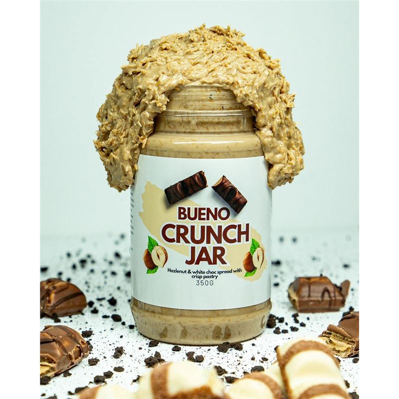Crunch Jar – Dubai Chocolate Inspired Crunch Jar Bueno Spread with Crisp Pastry 350g (Made in Australia)