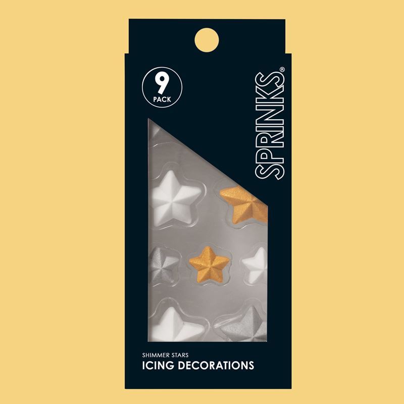 Sprinks – Shimmer Stars Icing Decorations
