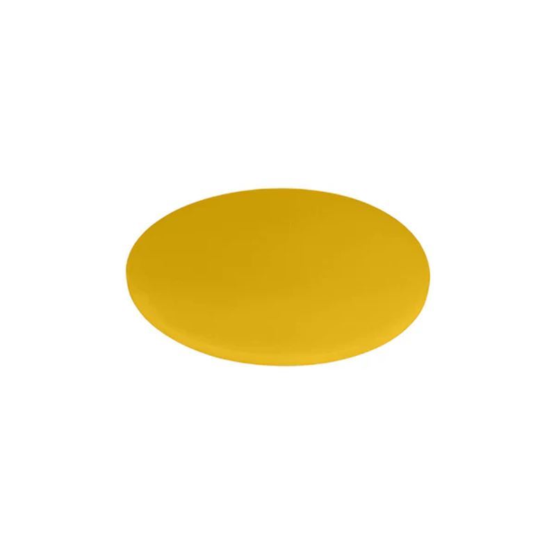 Chef Inox – Round Cutting Board HACCP Approved PE 35cm Yellow