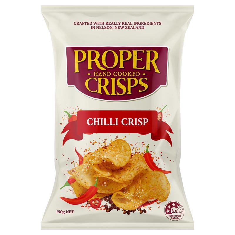 Proper Crisps – Chilli Crisp 150g