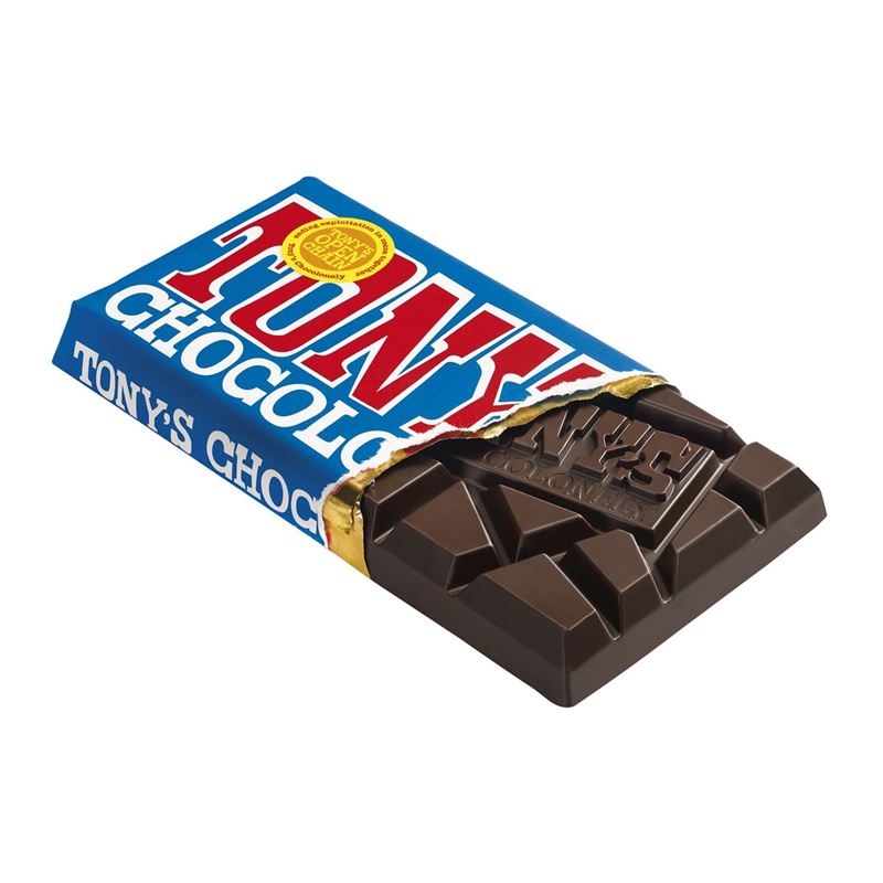 Tony’s Chocolonely – Dark Milk Chocolate 70% 180g (Product of Belgium)