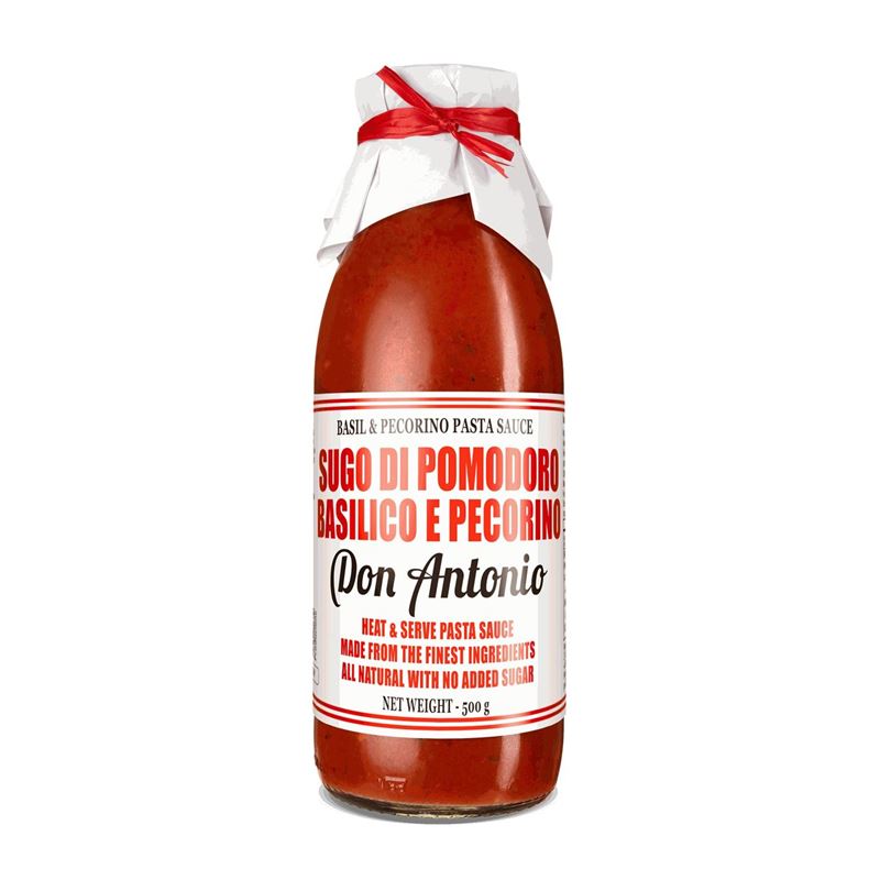 Don Antonio – Basil & Pecorino Pasta Sauce 500g (Product of Italy)