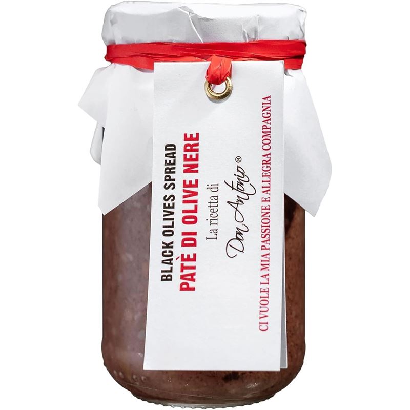 Don Antonio – Black Olive Spread 180g (Product of Italy)
