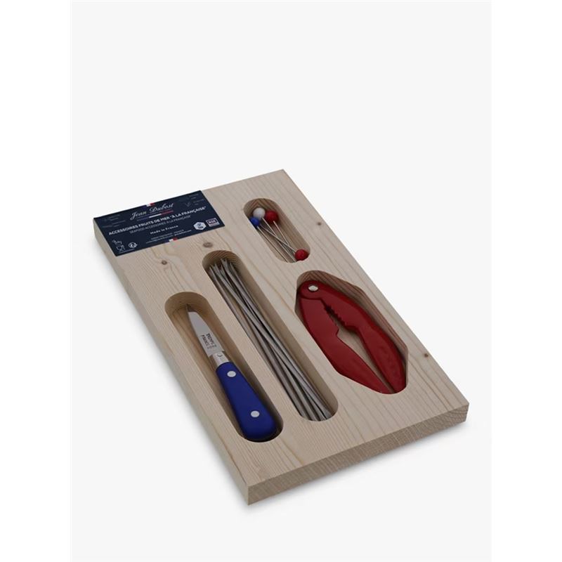 Laguiole by Jean Dubost – Authentic French Made Maison Iridescence 14pc Seafood Set (Made in France)