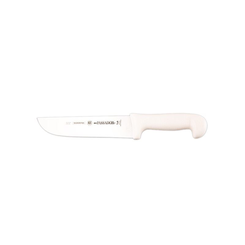 Tramontina – Professional 20cm Straight Butcher’s Knife Wide White (Made in Brazil)