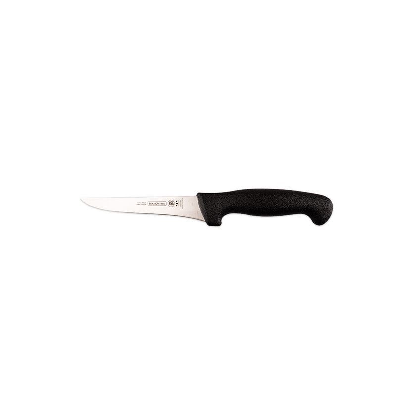 Tramontina – Professional 12.5cm Straight Narrow Boning Knife Black (Made in Brazil)