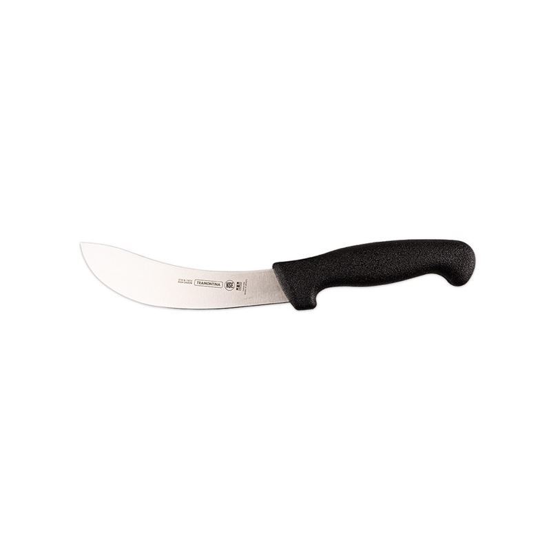Tramontina – Professional 15cm Skinning Knife Curved Black (Made in Brazil)
