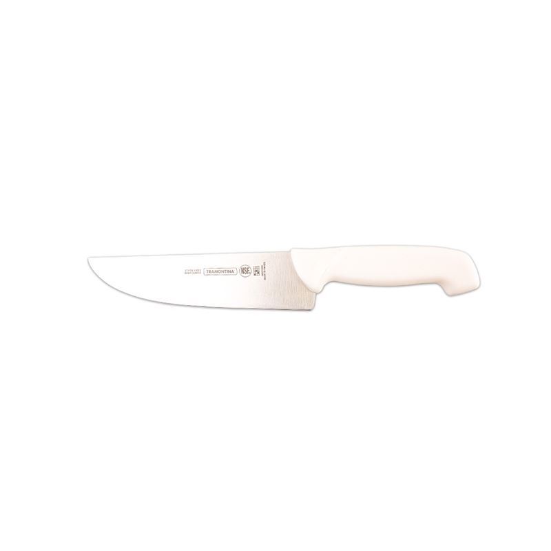 Tramontina – Professional 20cm Butcher Knife Curved White (Made in Brazil)