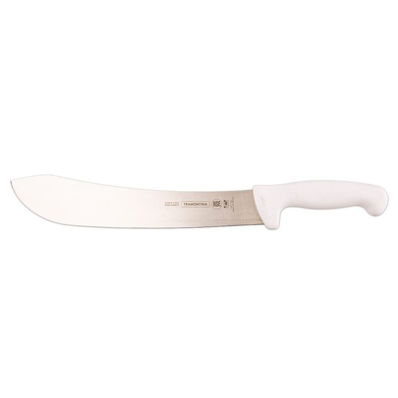 Tramontina – Professional 30cm Meat Knife Curved White (Made in Brazil)