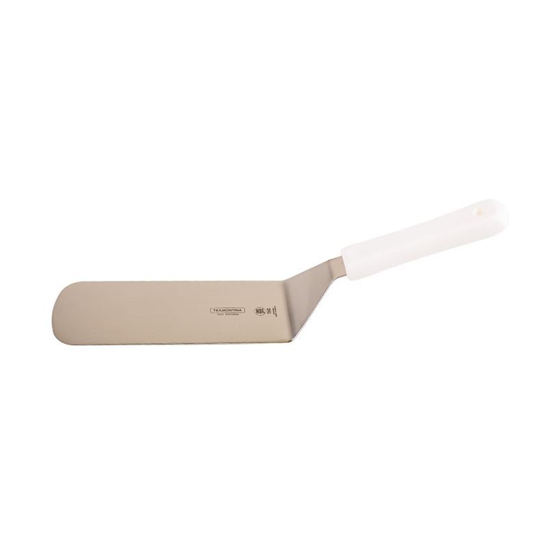 Tramontina – Professional 22×7.5cm Fried Food Spatula Angled White (Made in Brazil)