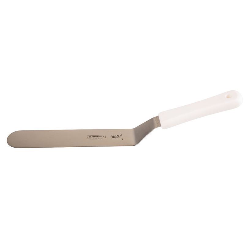 Tramontina – Professional 25.5cm Baker’s Angled Spatula White (Made in Brazil)