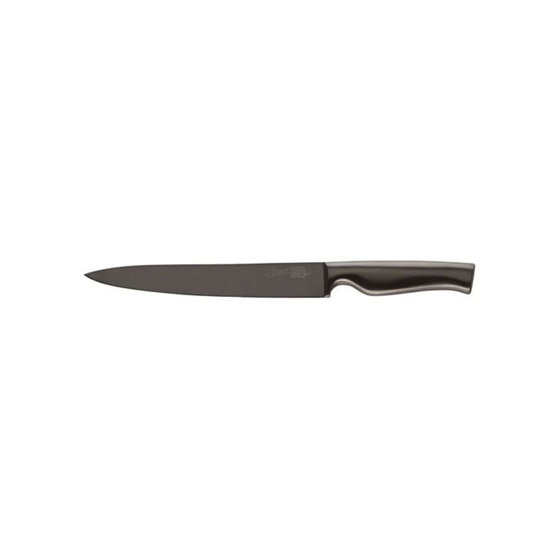 Ivo – Virtu Carving 20.5cm Knife Black (Made in Portugal)