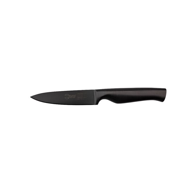 Ivo – Virtu Paring Knife 10cm Black (Made in Portugal)