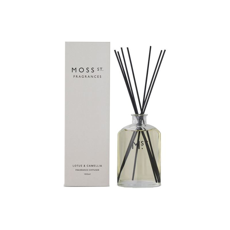 Moss St Fragrances – Lotus & Camellia Diffuser Mini 100ml