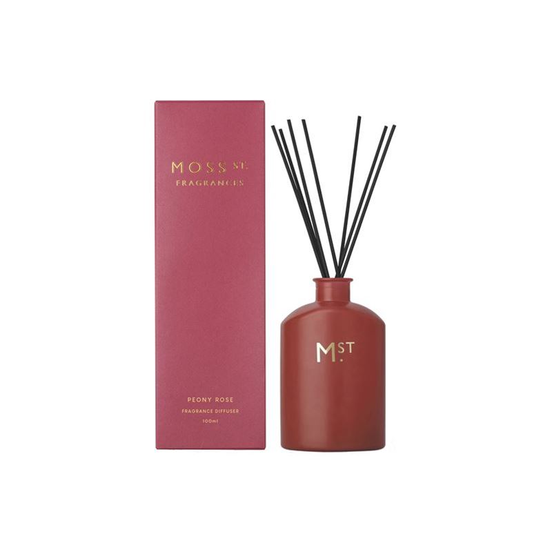 Moss St Fragrances – Peony Rose Mini Diffuser 100ml