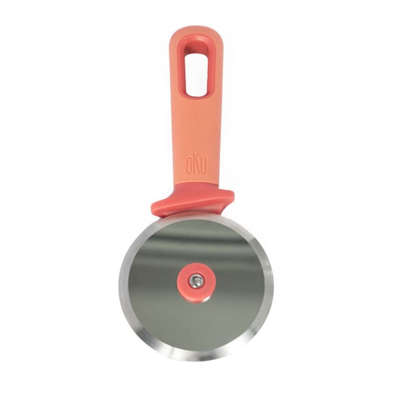eKu – Upcycle Pizza Wheel with Stainless Steel Wheel Salmon