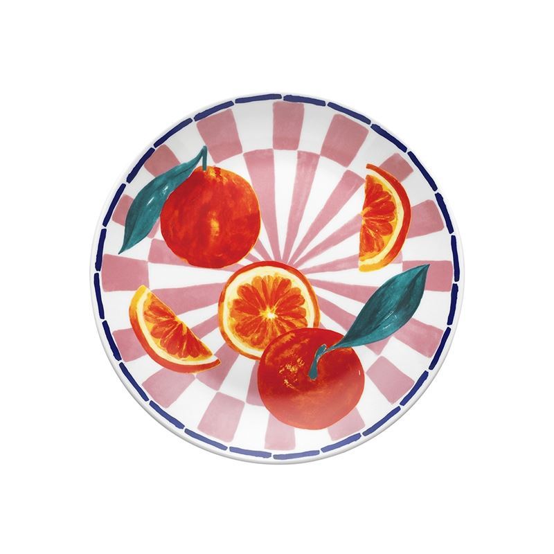Porto – Valentina Porcelain 20cm Side Plate Tangerine