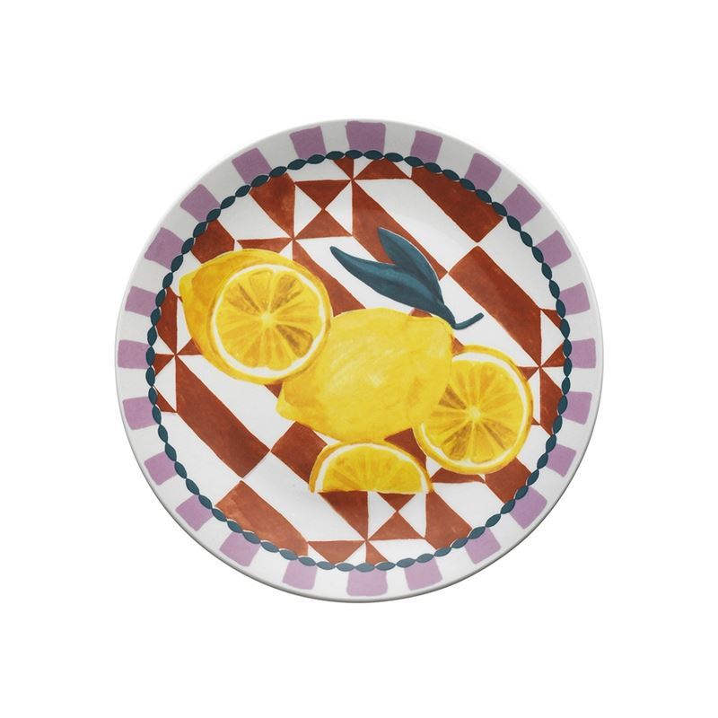 Porto – Valentina Porcelain 20cm Side Plate Lemon