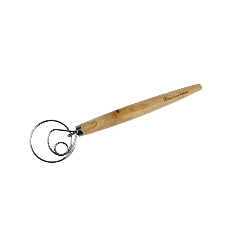 Brunswick Bakers – Danish Whisk with Wooden Handle