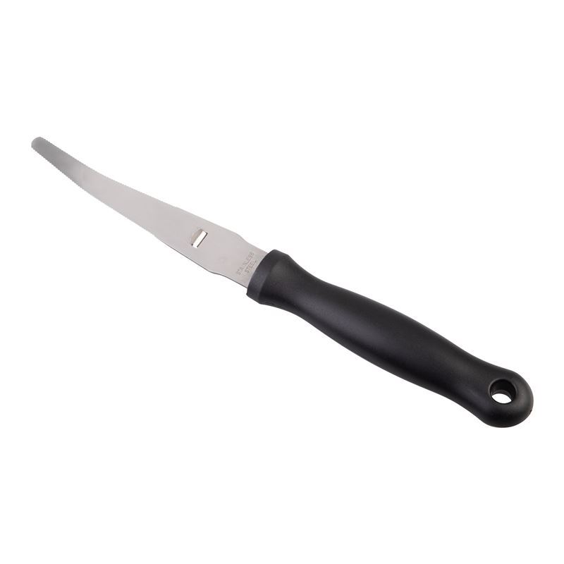 Appetito – Stainless Steel Grapefruit Knife with Black Handle