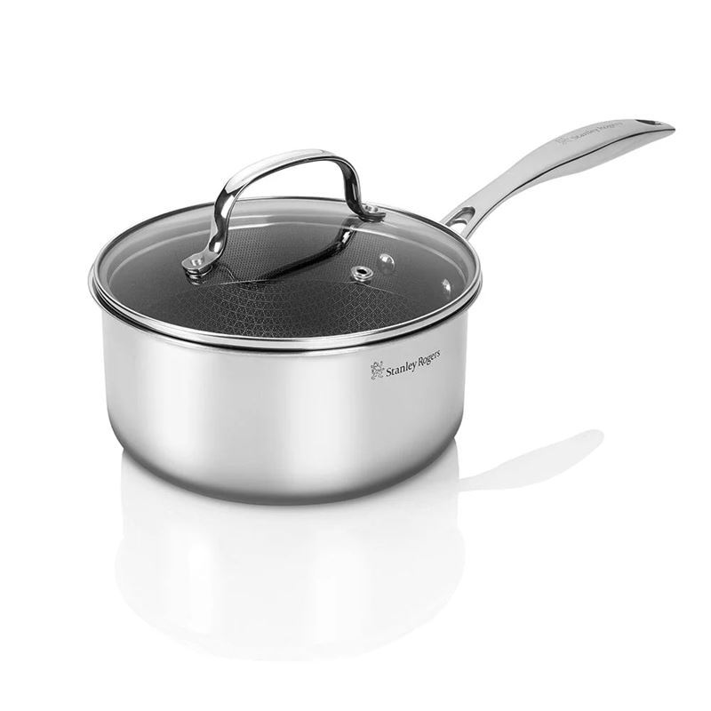Stanley Rogers – Matrix Hybrid Tri-Ply Stainless Steel and Non-Stick 18cm Saucepan 2.3Ltr