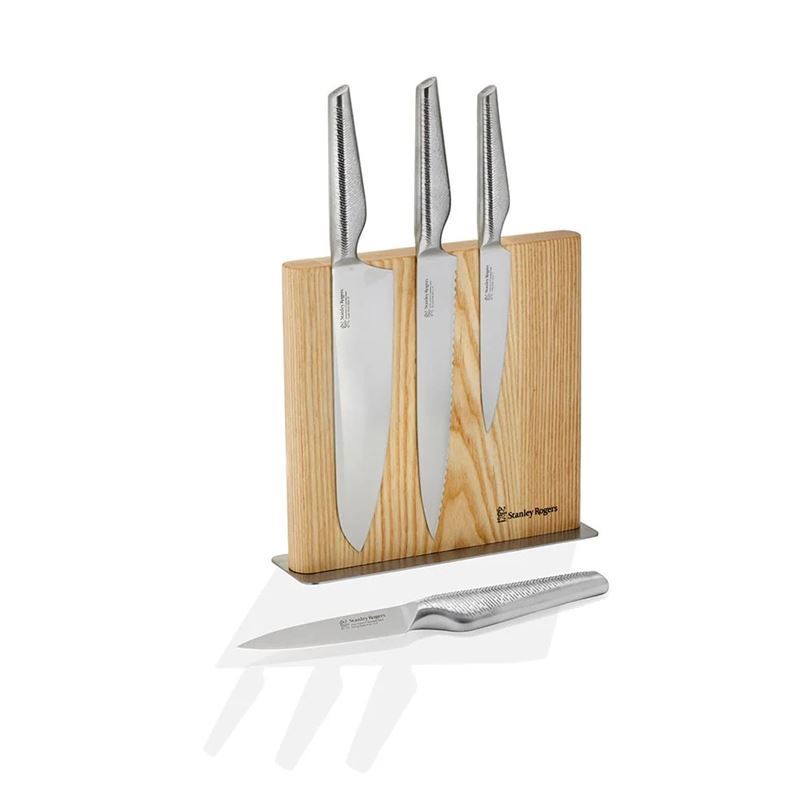 Stanley Rogers – 6pc Signature Grip Magnetic Block Ash 5pc Set