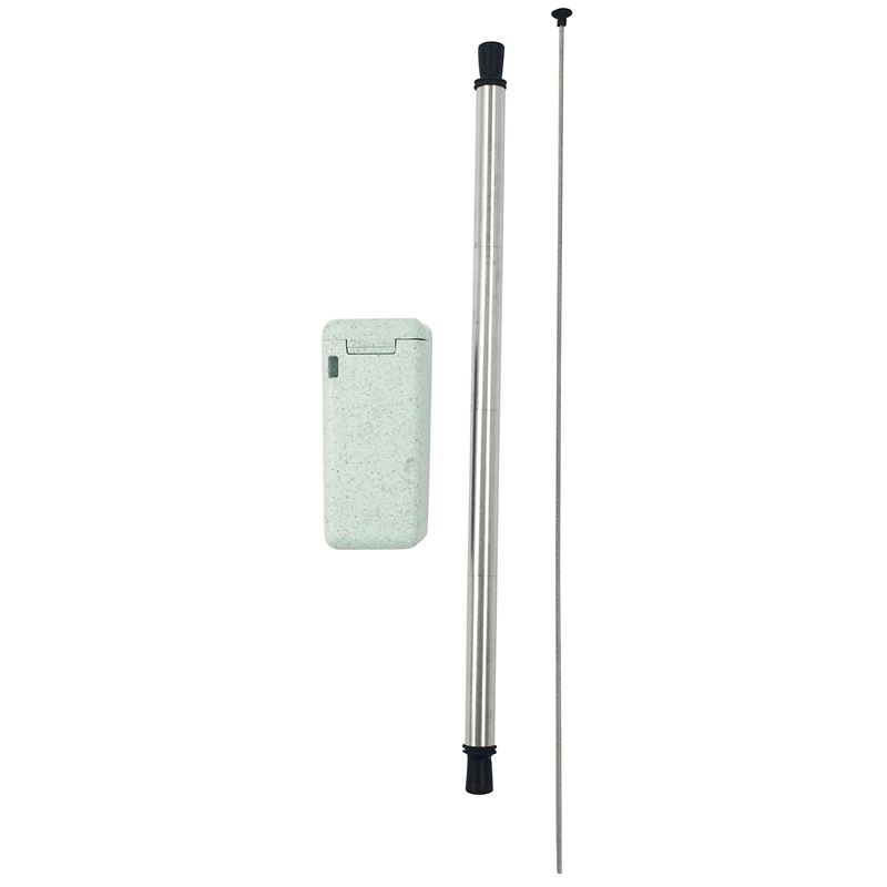Avanti – Stainless Steel Straw with Cleaning Brush and Storage Box Mint