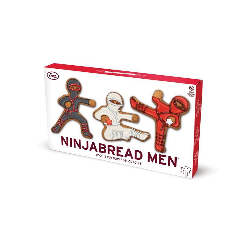 Fred – Ninjabread Men-Cookie Cutters-Set of 3