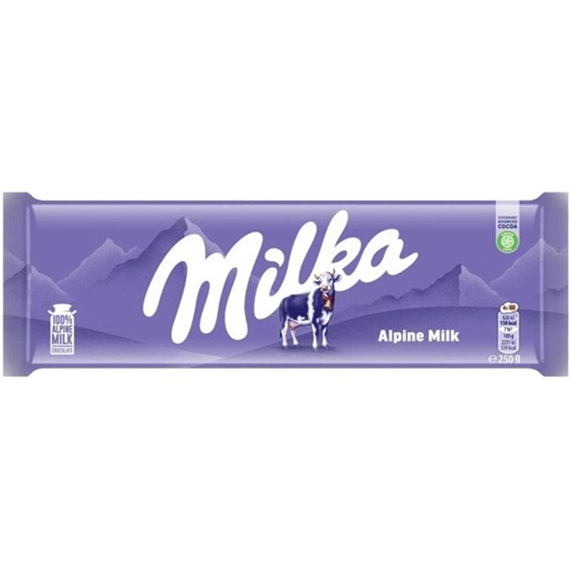 Milka – Alpine Milk Chocolate 250g