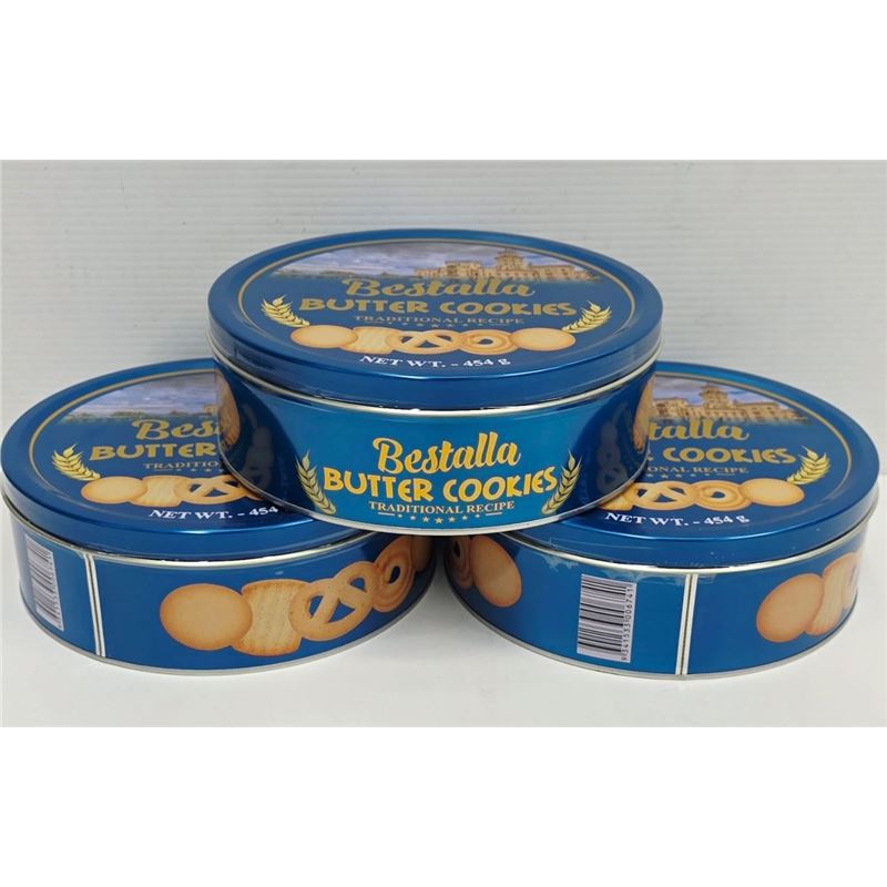 Bestalla – Butter Cookies Blue Tin 454g