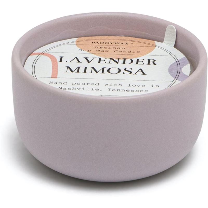 Paddywax – Wabi Sabi 3.2Oz Candle Lavender Mimosa Pot