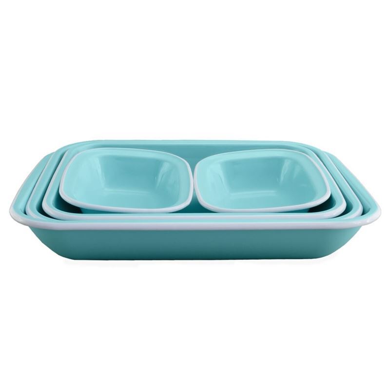 Falcon Housewares – Aqua Blue 5pc Bake Dish Set