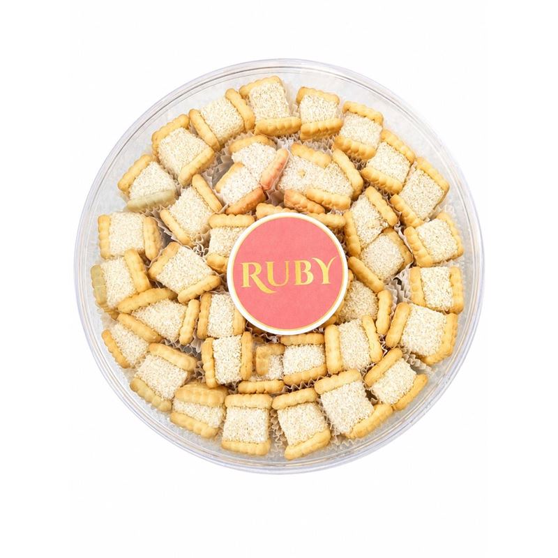 Ruby – Pinched Vanilla Turkish Delight 500g