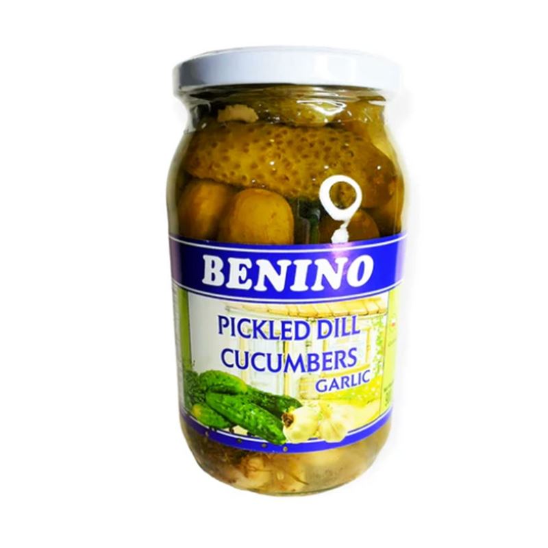 Benino – Polish Dill Cucumbers Garlic  900g