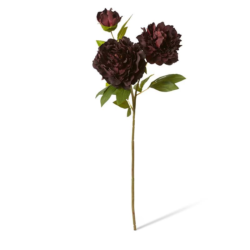 Elme Living – Queen Peony Spray Burgundy 30x20x76cm