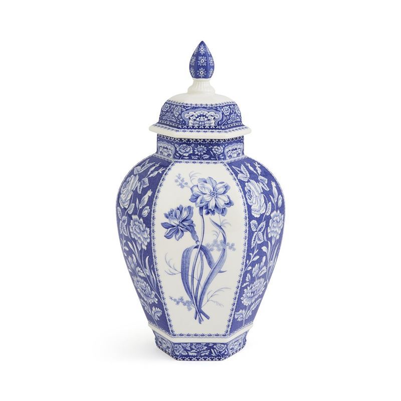 Spode – Blue Italian Archive Collection Floral Ginger Jar Spode – Blue Italian Archive Collection Floral Ginger Jar