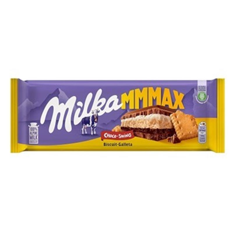 Milka – MMMAX Choco & Bisc Wafer Swing 300g