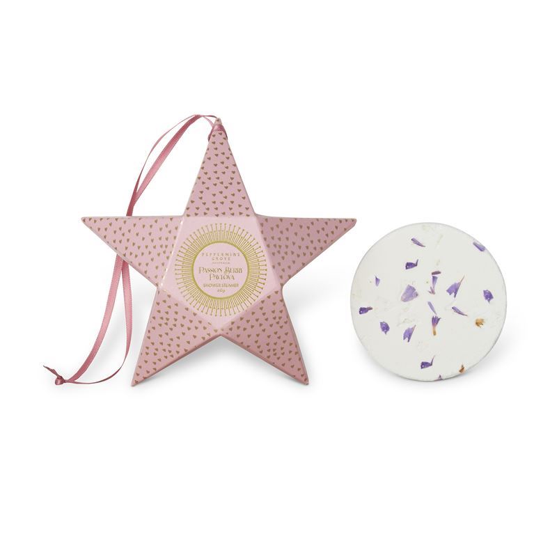 Peppermint Grove – Passion Berry Pavlova Shower Steamer in Decoration 60g