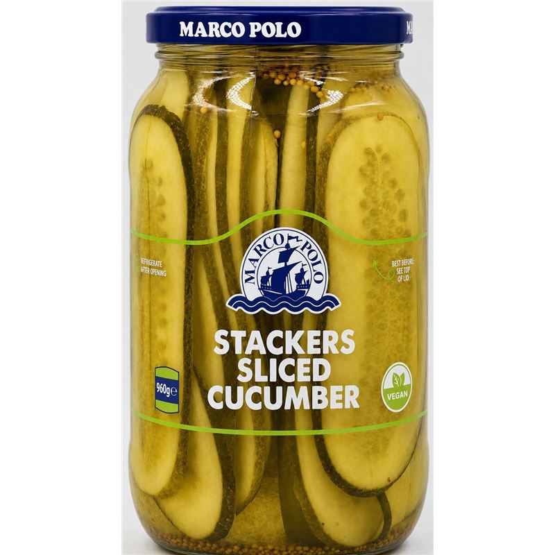 Marco – Stackers Cucumber Slices 960g
