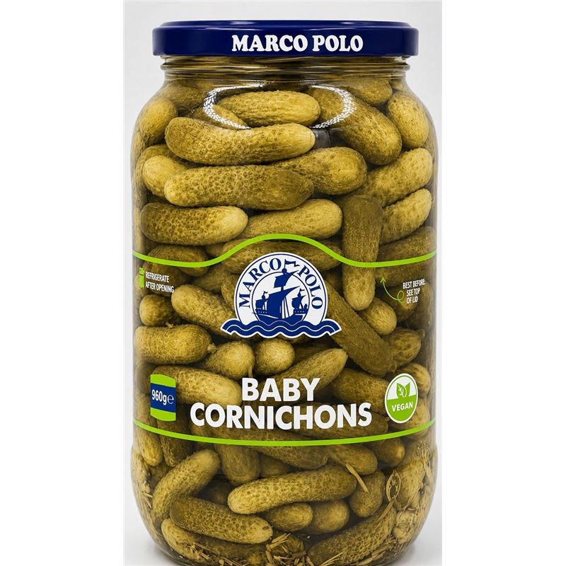 Marco – Baby Cornichones 960g