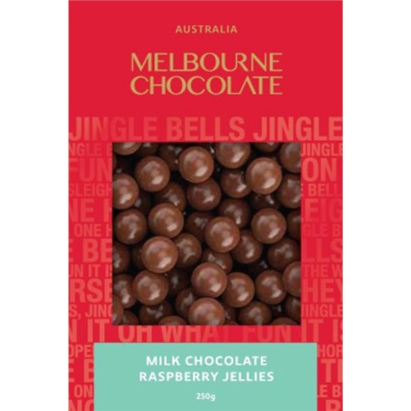 Melbourne Chocolate – Milk Chocolate Raspberries 125g