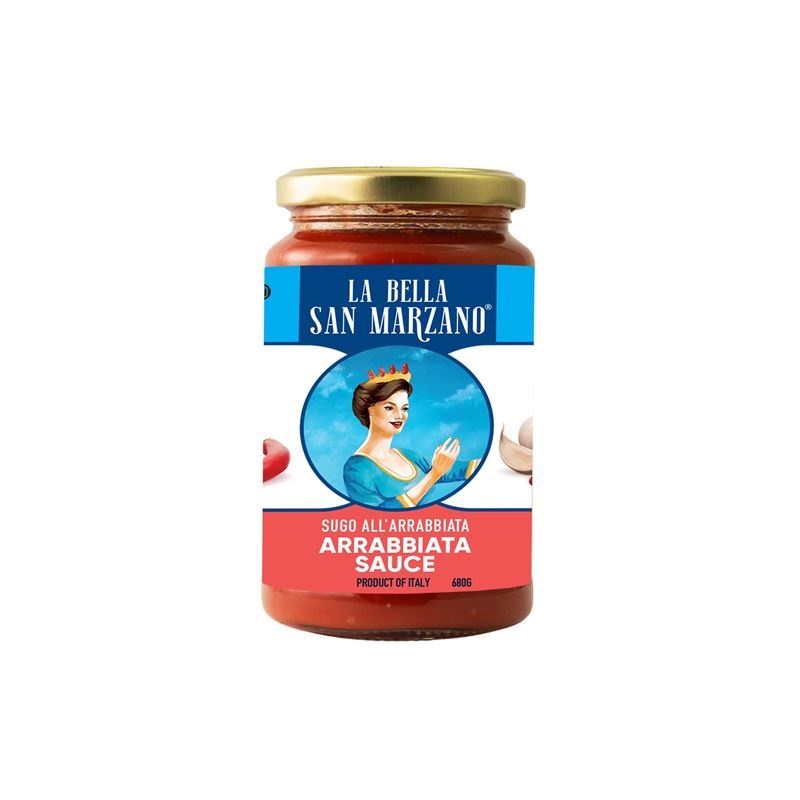 La Bella – San Marnzano Arrabbiata Sauce 680g (Product of Italy)
