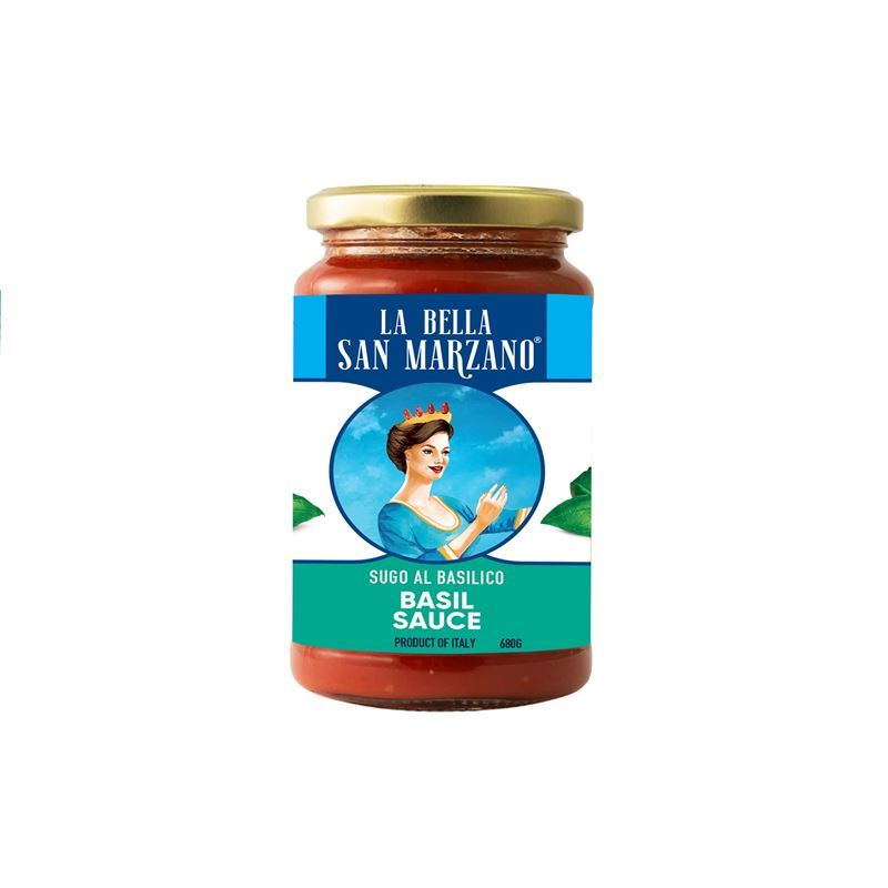 La Bella – San Marnzano Basilico Sauce 680g (Product of Italy)