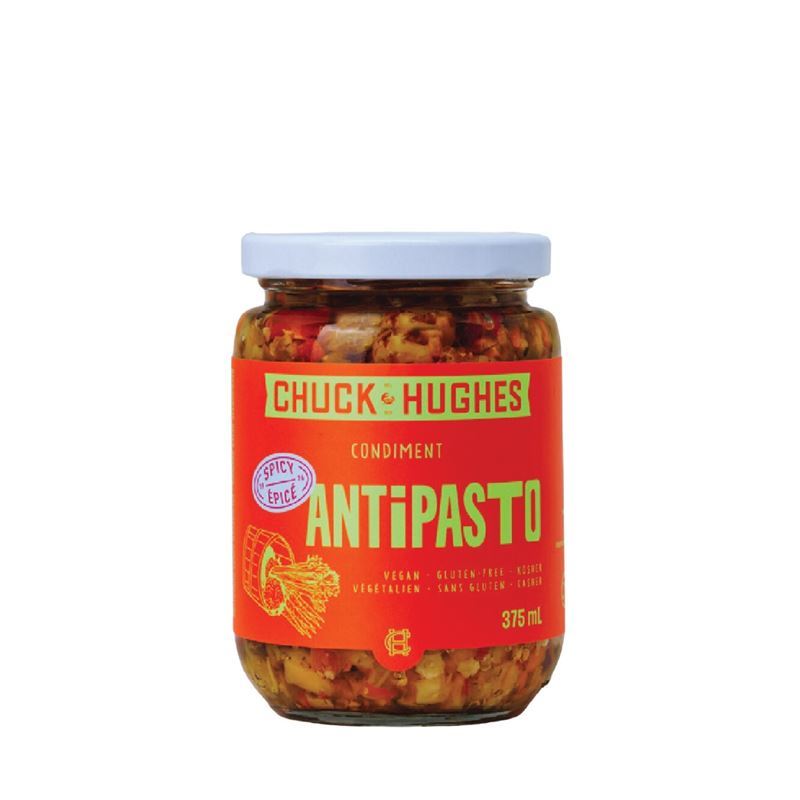 Chuck Hughes – Spicy Antipasto 375ml (Product of Canada)