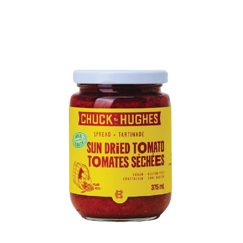 Chuck Hughes – Mild Sundried Tomato Spread 375ml (Product of Canada)
