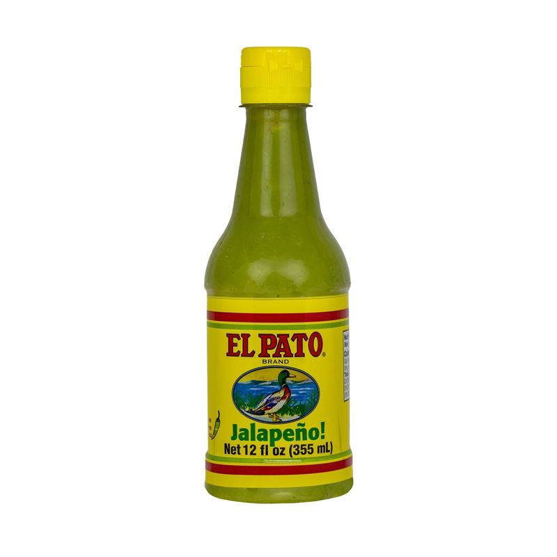 El Pato – Jalapeno Hot Sauce Bottle 355ml (Product of Mexico)