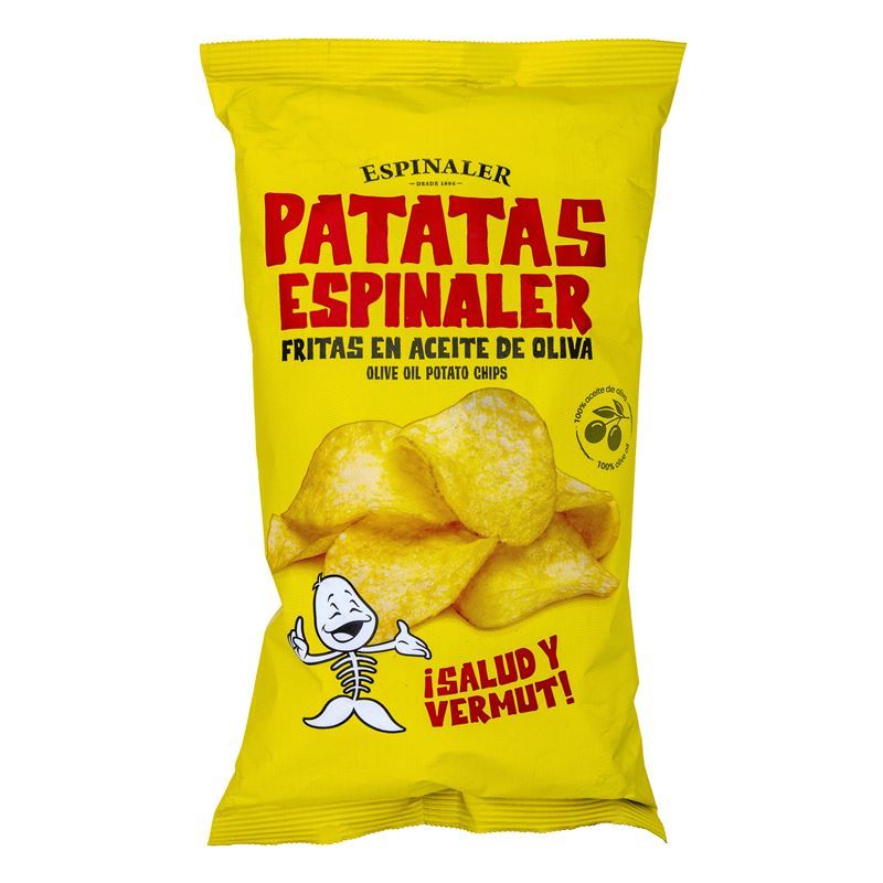 Espinaler – Spanish Olive Oil Potato Chips 150g (Product of Spain)