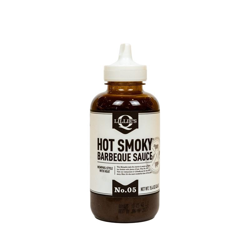 Lillie’s Q – Hot Smokey Barbeque Sauce 380ml (Product of U.S.A)