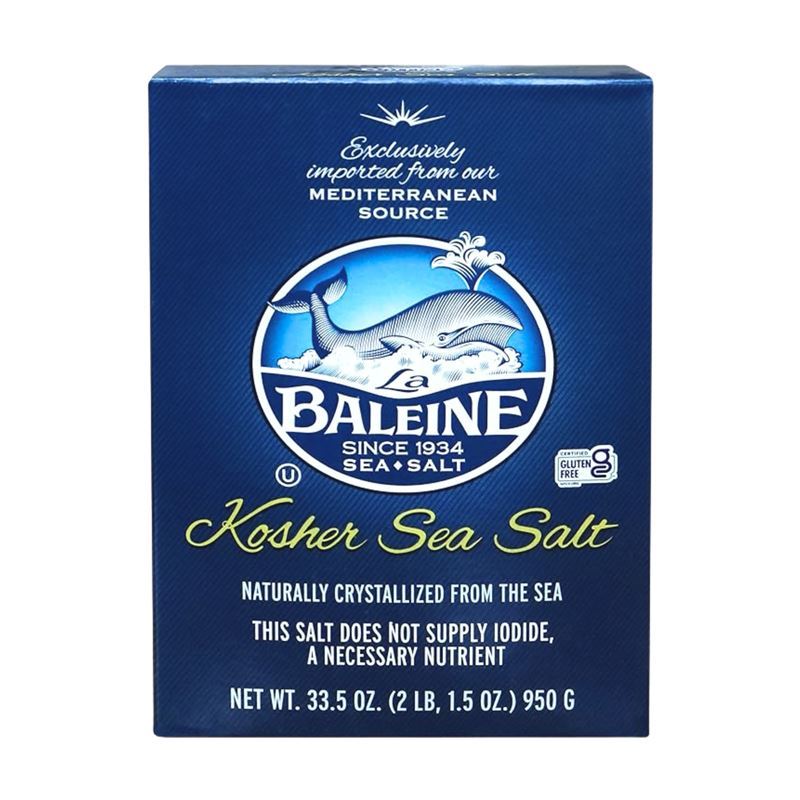La Baleine – Kosher Sea Salt 950g (Product of Italy)