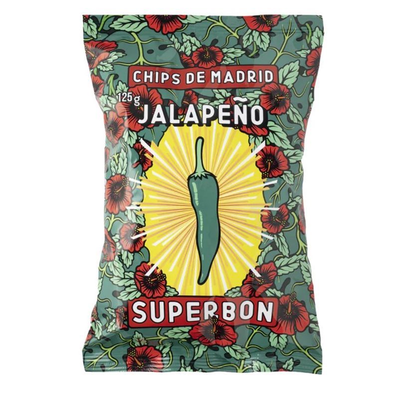Superbon – Chips Jalapeno 135g (Product of Spain)